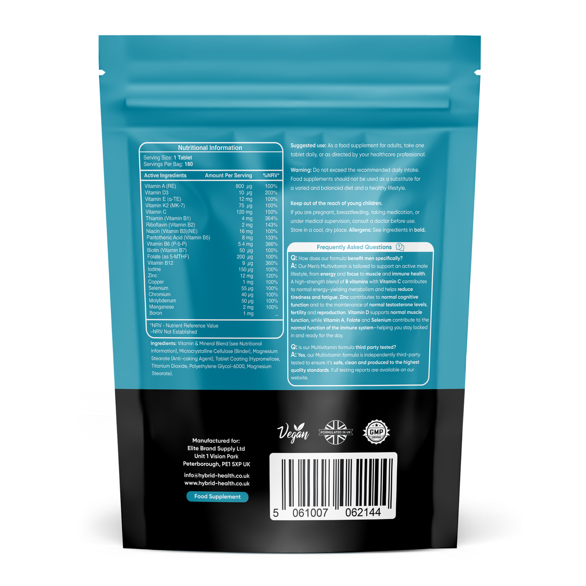 Hybrid Health Men's Multivitamin — product image 6