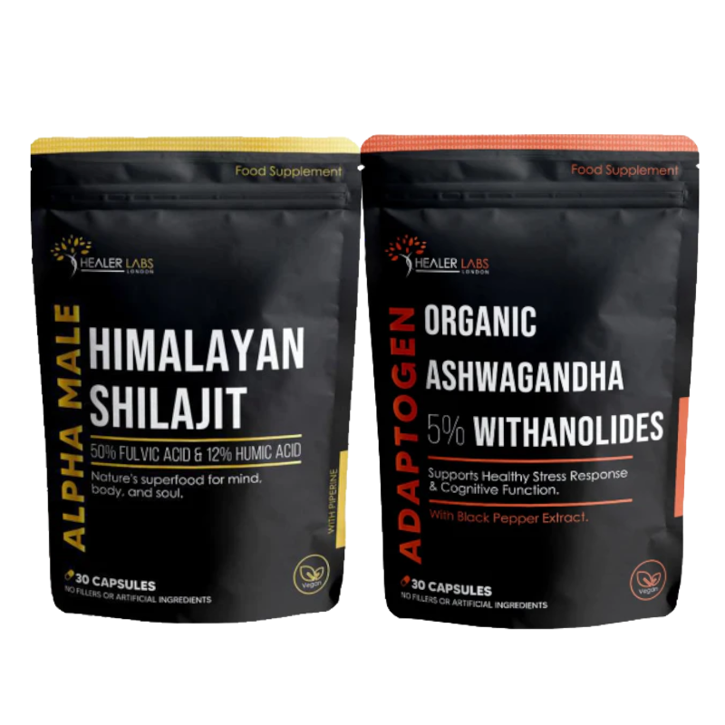 Healer Labs London Himalayan Shilajit & Ashwagandha Stack – product image 2