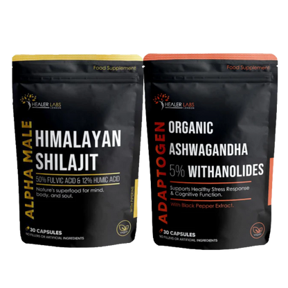 Healer Labs London Himalayan Shilajit & Ashwagandha Stack – product image 2