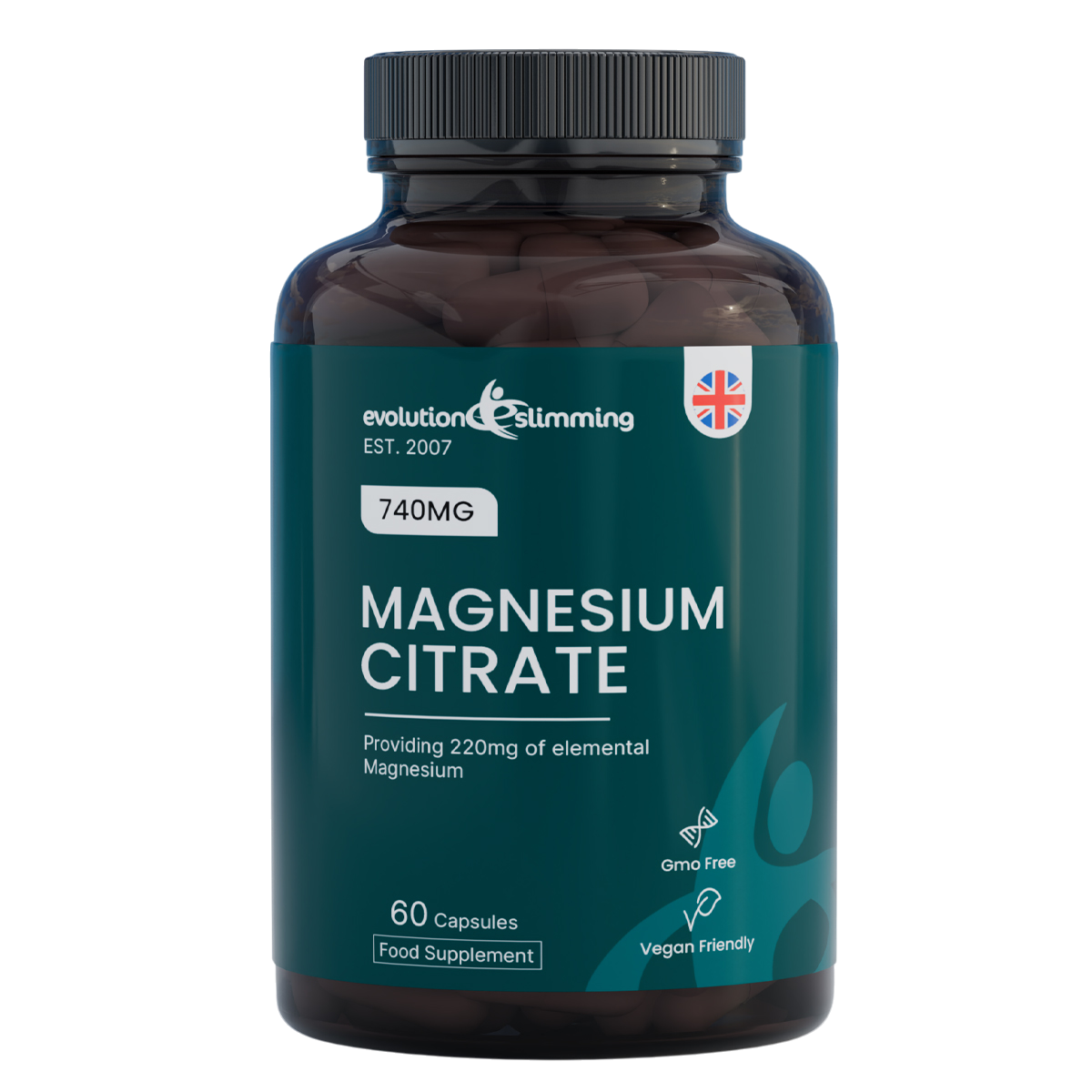 Magnesium Citrate 740mg Capsules