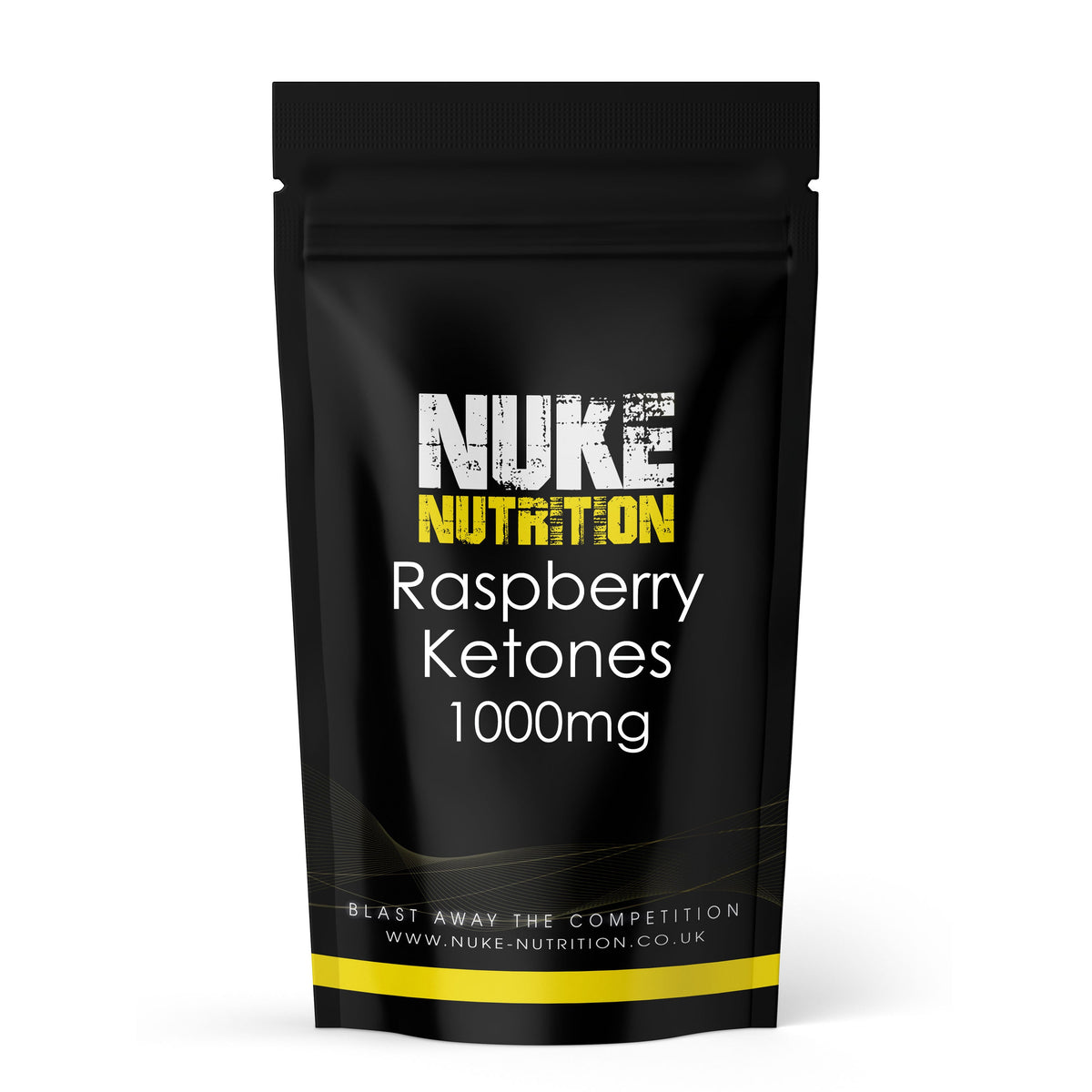 Nuke Nutrition Raspberry Fruit 1000mg Equivalent Tablets – product packaging