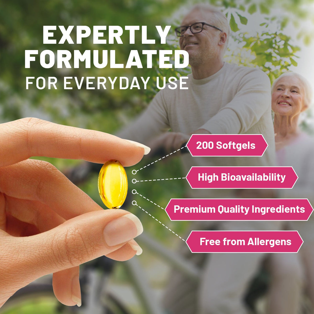 Prowise Odourless Garlic 45,000mg Equivalent – 200 Softgels – softgel format infographic