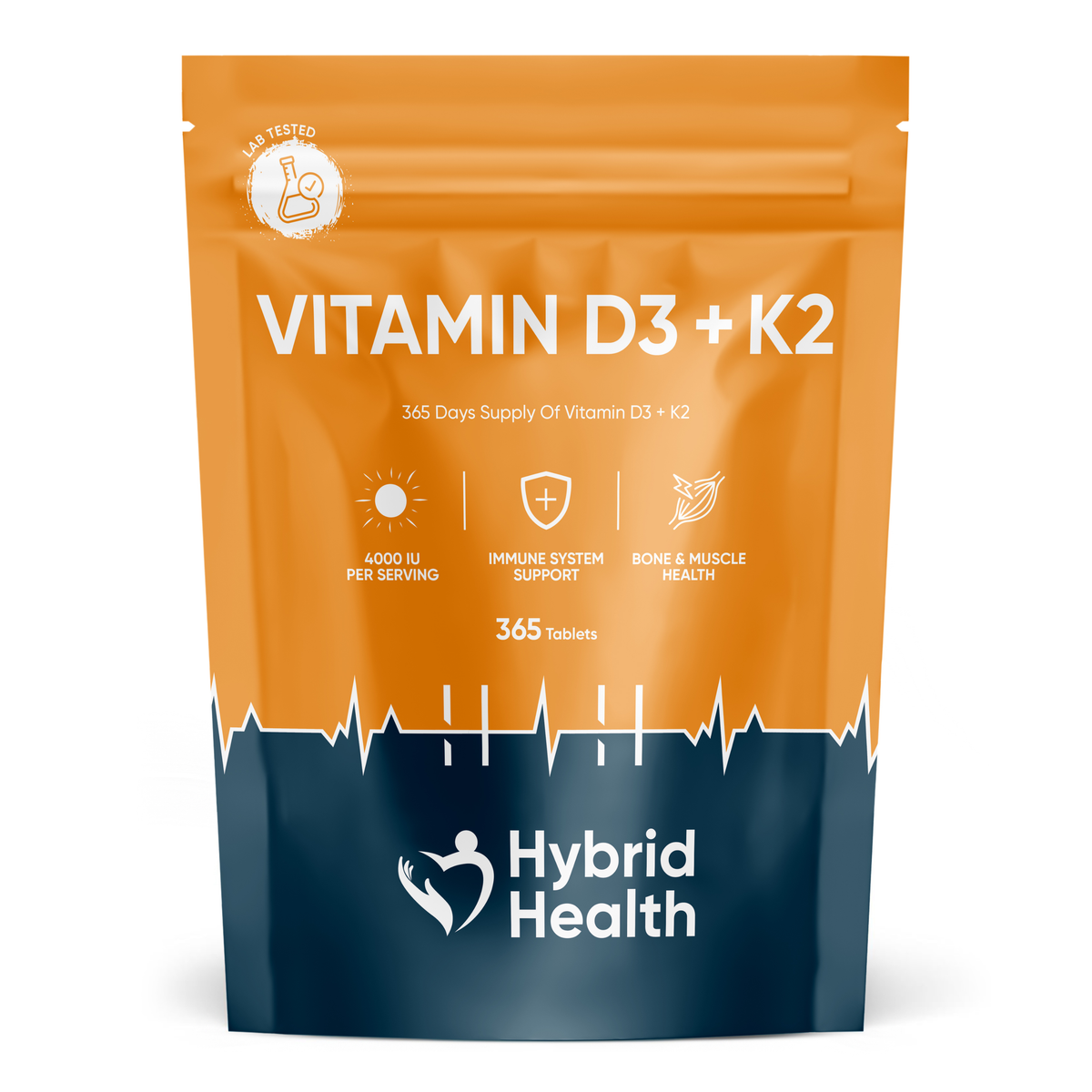 Hybrid Health Vitamin D3 + K2 — product pack