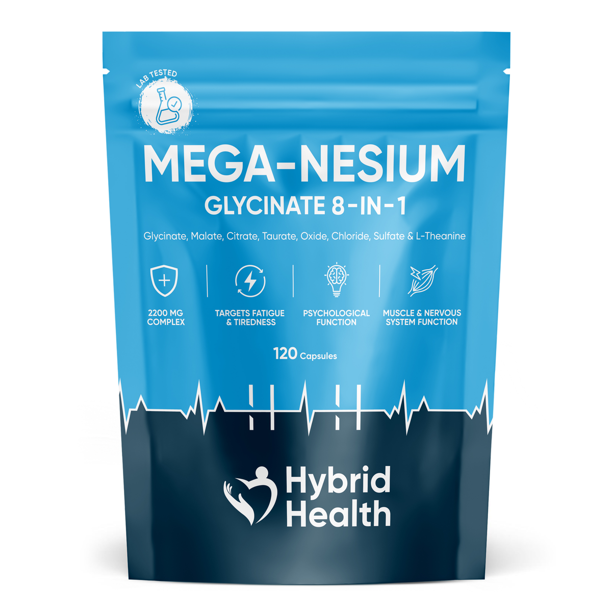 Hybrid Health Magnesium Glycinate 8-in-1 — product pack