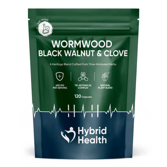 Hybrid Health Wormwood, Walnut & Clove — product pack