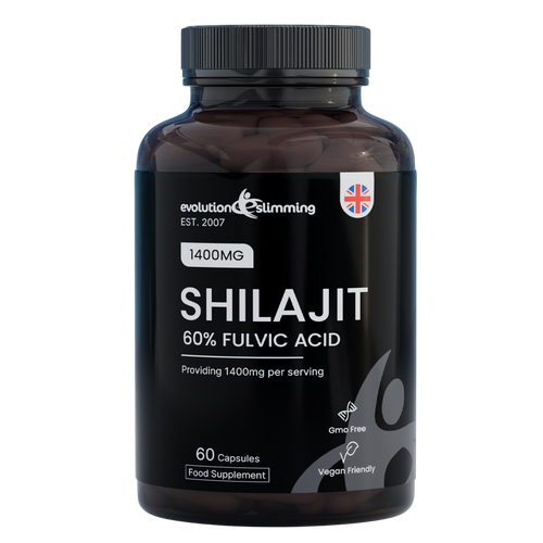Shilajit 1400mg with 60% Fulvic Acid Capsules