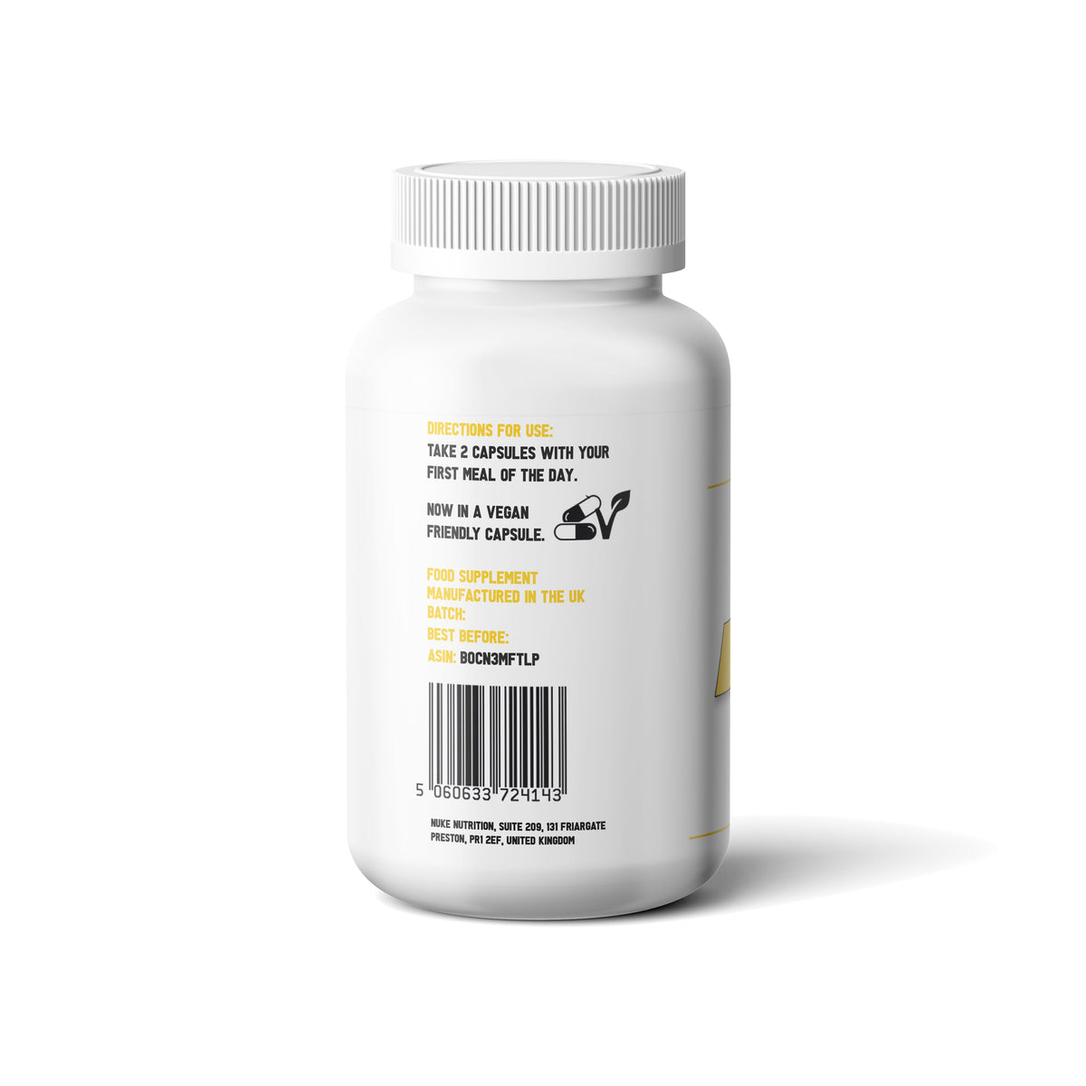 Nuke Nutrition Stripp Complex – 60 Capsules – product image 3