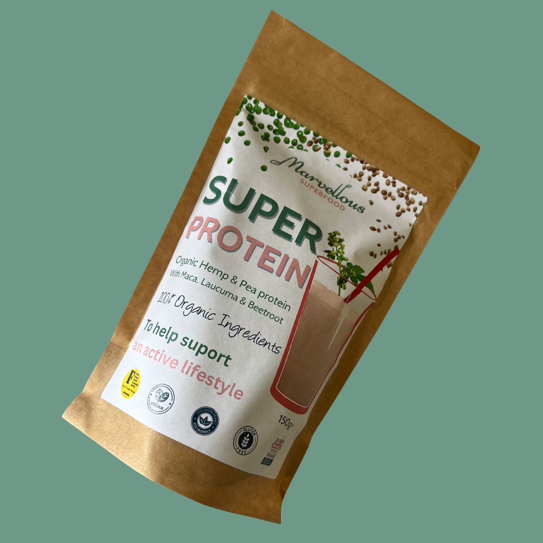 Marvellous Superfood Organic Super Protein Powder – Super Protein pouch