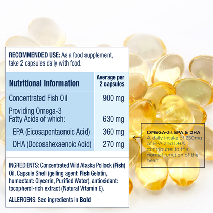 Wiley's Finest omega-3 quality and sustainability information