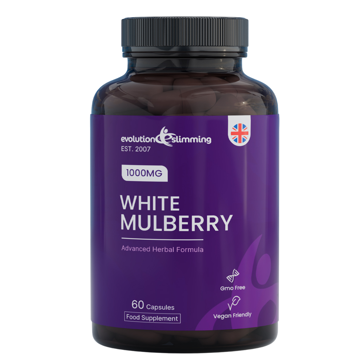 White Mulberry Leaf Extract 500mg Capsules