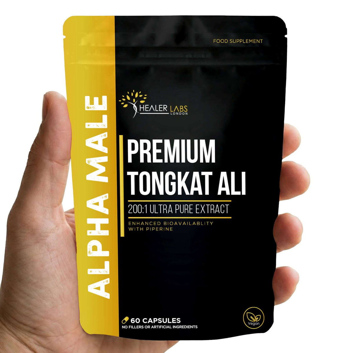 Healer Labs London Alpha Male - Premium 200:1 Extract – product image 2