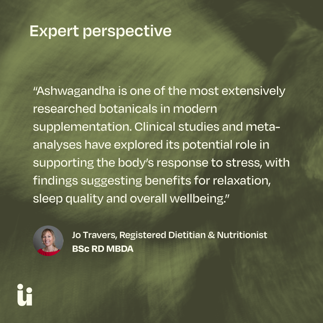 FeelGüd Ashwagandha Gummies – dietitian information graphic