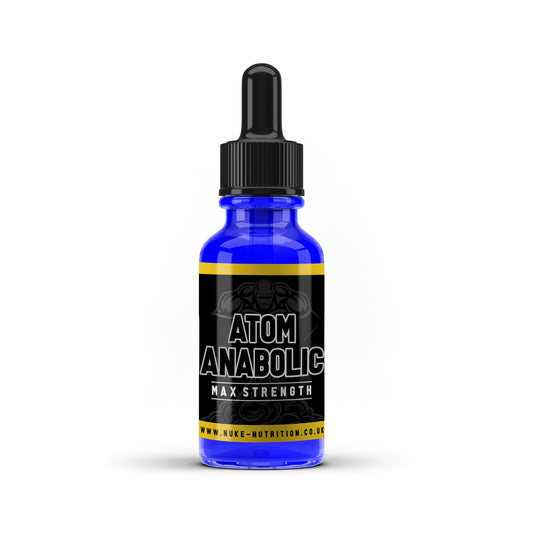 Nuke Nutrition Atom Anabolic Liquid Supplement – 30ml – product packaging