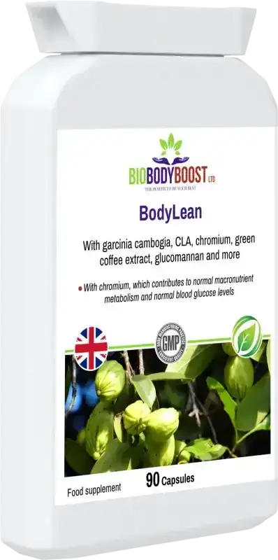 BioBodyBoost BodyLean Garcinia Cambogia Complex – 90 Capsules – product packaging, view 6