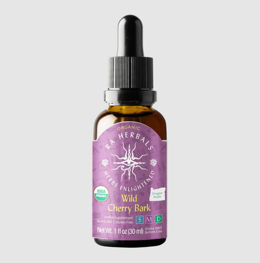 Sun God Medicinals Organic Wild Cherry Bark Tincture – 30ml