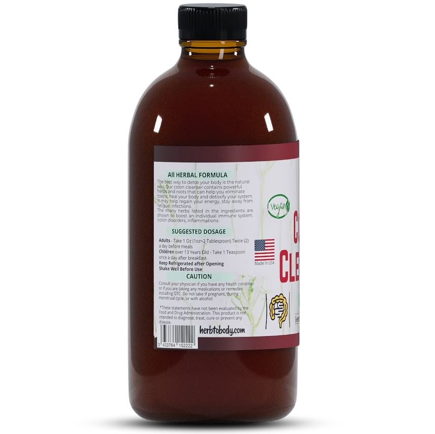 Herb to Body Colon Cleanser Bitters – 473ml (16fl oz)