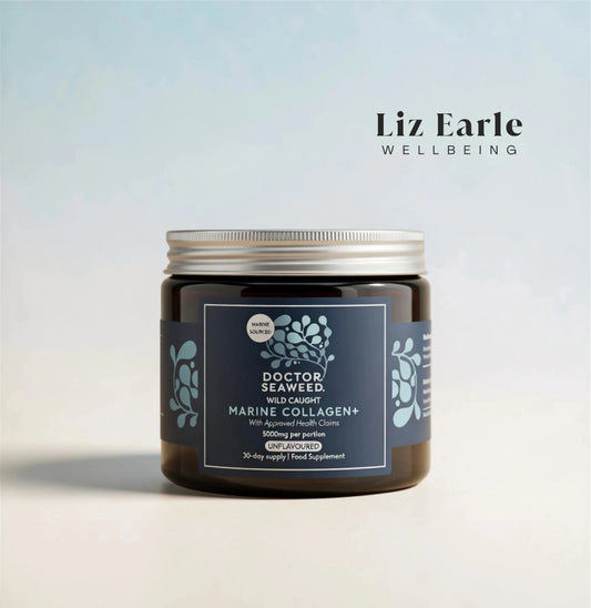 Doctor Seaweed Collagen+ marine collagen powder glass jar
