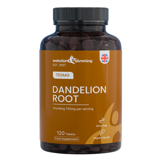 Evolution Slimming Dandelion Root Extract 250mg tablets bottle