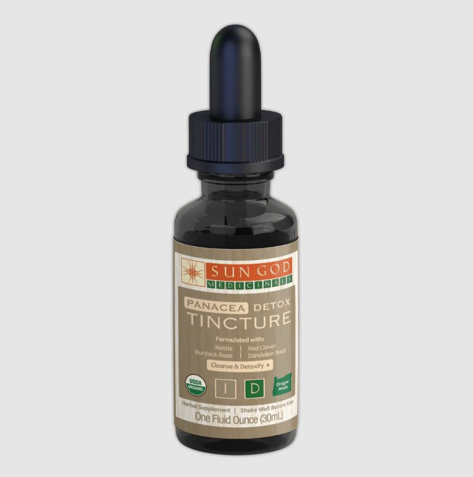 Sun God Medicinals Panacea Botanical Blend Organic Herbal Tincture – 30ml
