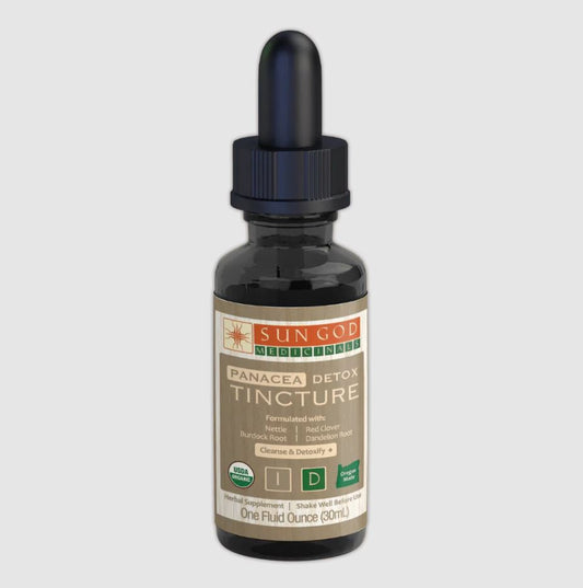 Sun God Medicinals Panacea Botanical Blend Organic Herbal Tincture – 30ml