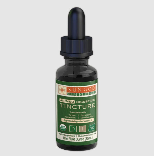 Sun God Medicinals Airmed Digestion Organic Herbal Tincture – 30ml