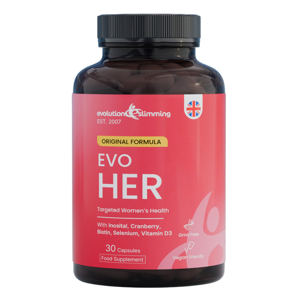 Evolution Slimming EvoHer women’s daily wellness supplement