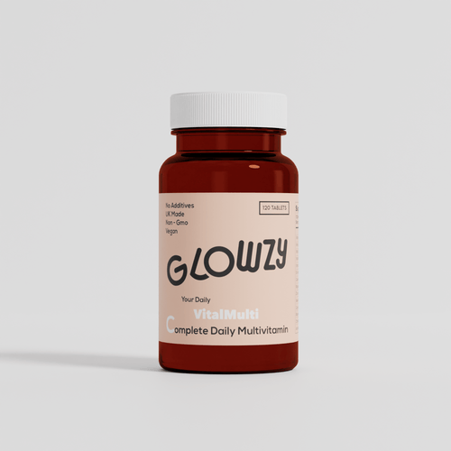 Glowzy Vital Multi – 120 Tablets – tablet bottle