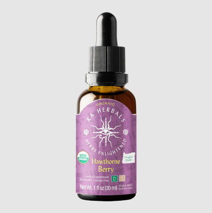 Sun God Medicinals Organic Hawthorn Berry Tincture – 30ml