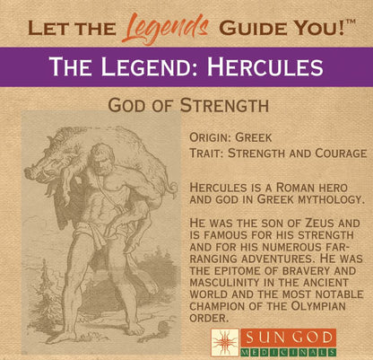 Sun God Medicinals Hercules Muscle Ease Organic Herbal Tincture – 30ml