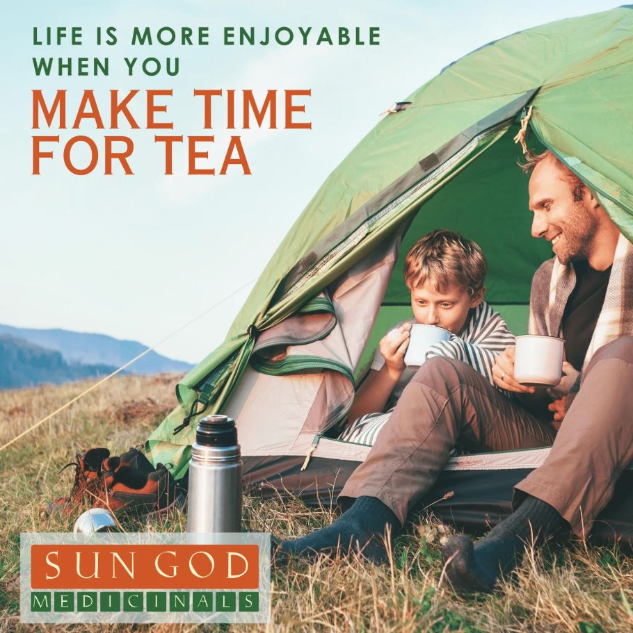 Sun God Medicinals Airmed Digestion Organic Herbal Tea – 56g