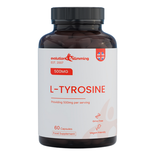 L-Tyrosine 500mg Focus & Stress Support Capsules