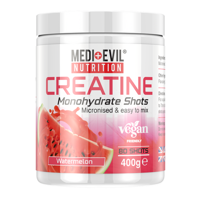 Creatine Monohydrate Shots 400g in Watermelon flavour