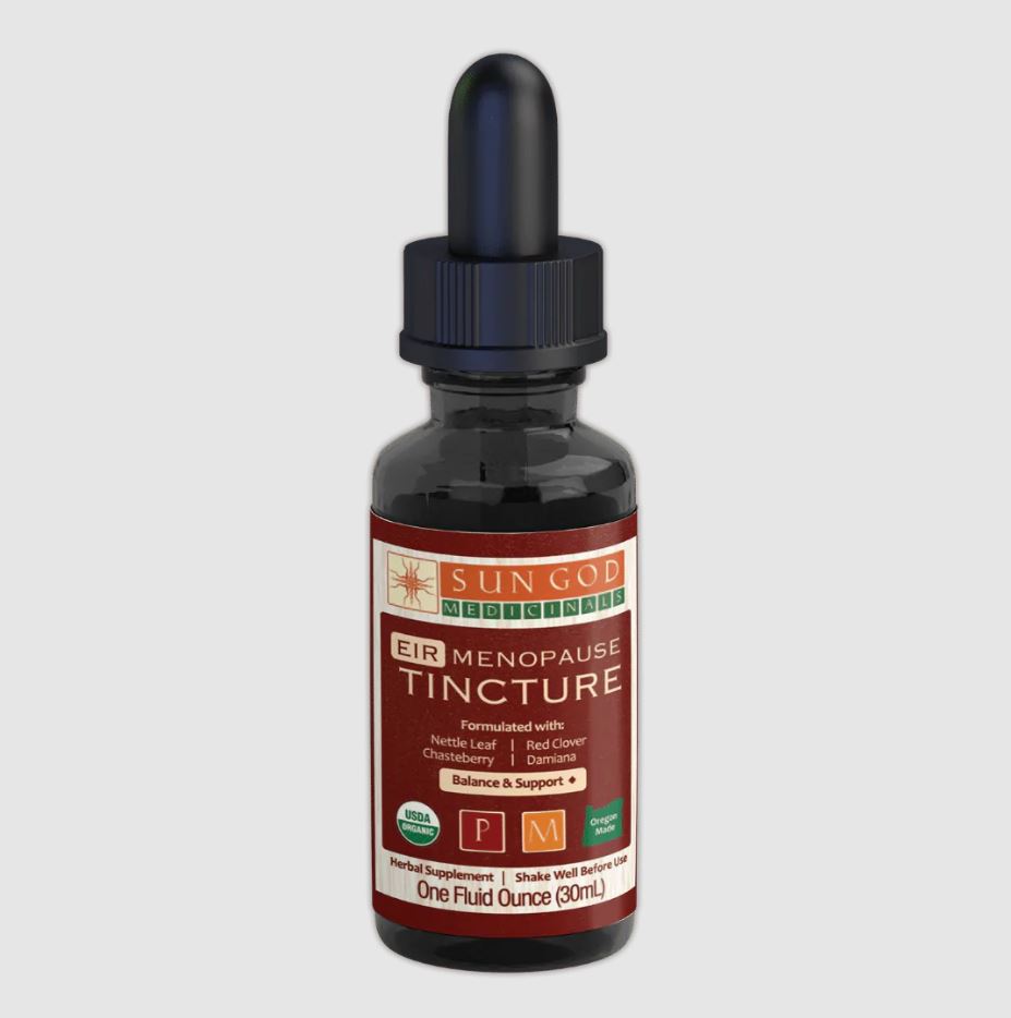Sun God Medicinals Eir Menopause Organic Herbal Tincture – 30ml