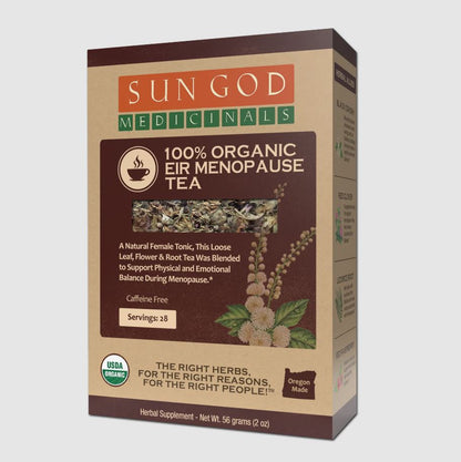 Sun God Medicinals Eir Menopause Organic Herbal Tea – 56g