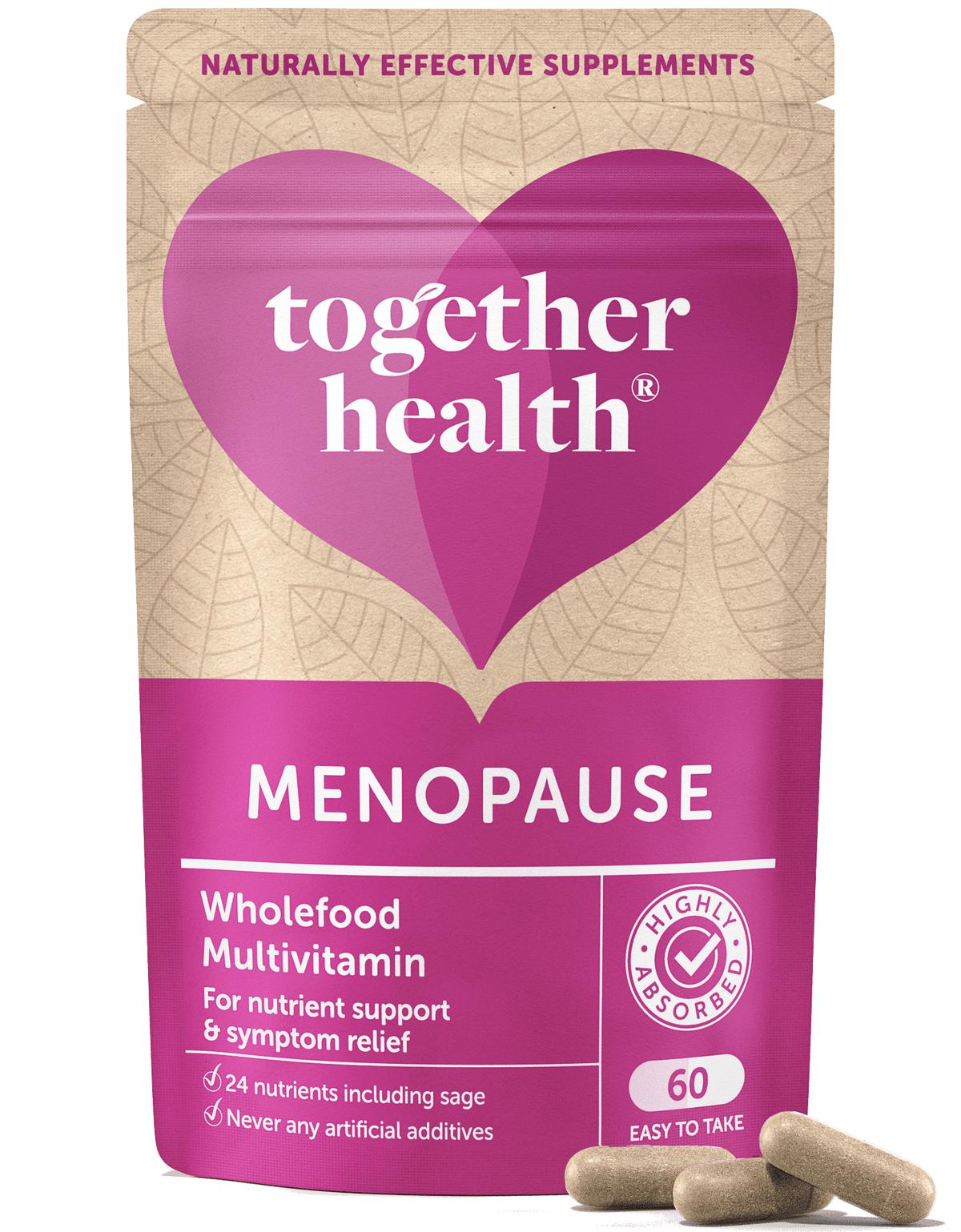 Together Health Menopause Support – 60 Capsules – product image 1