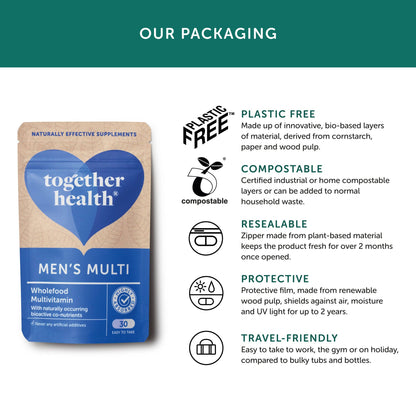 Together Health Men’s Multivitamin & Mineral – 30 Capsules – product image 4