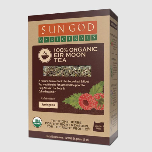 Sun God Medicinals Eir Moon Organic Herbal Tea – 56g