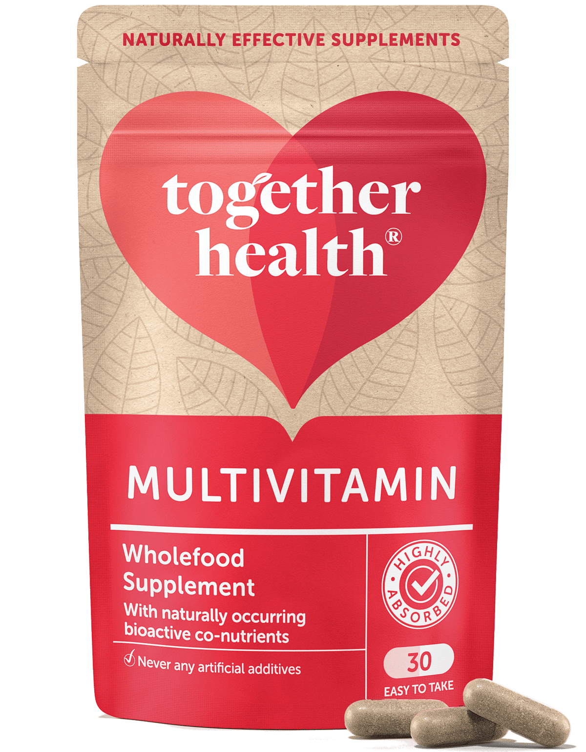 Together Health Multivitamin & Mineral – 30 Capsules – product image 1