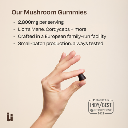 FeelGüd Calm & Focus Bundle – mushroom serving information