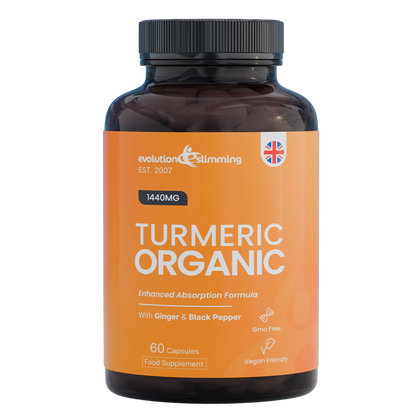 Organic Turmeric, Ginger & Black Pepper 1440mg Capsules