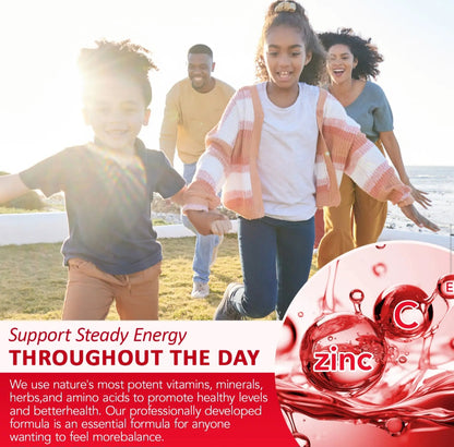Family enjoying outdoor activity with Blood Sugar Complex wellness supplement promoting balanced energy and daily vitality support