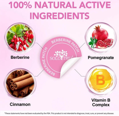 Berberine Patches – Metabolism & Appetite Support