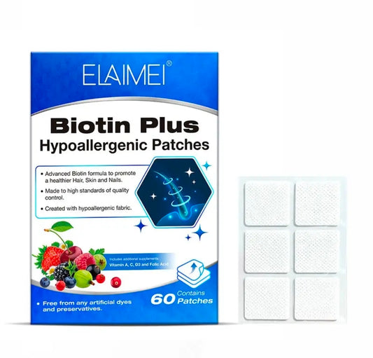 Biotin Plus Patches – Hair, Skin & Nails Wellness Support