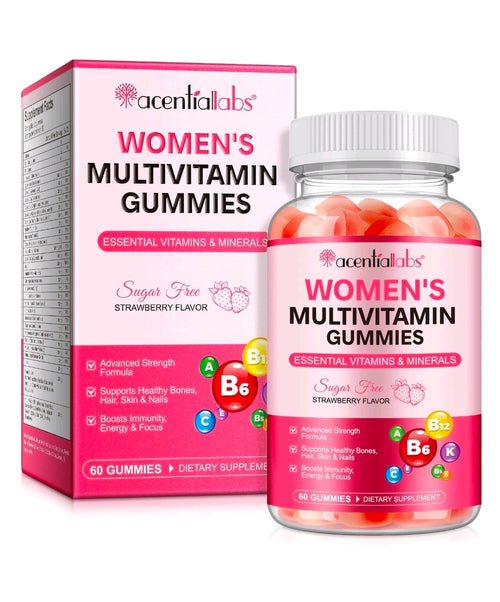 Women’s Multivitamin Gummies – Daily Vitamins & Minerals for Energy, Immunity & Wellness