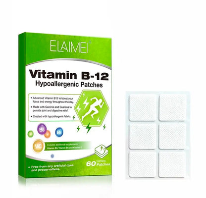 Vitamin B12 Patches – Energy, Focus & Daily Wellness Support