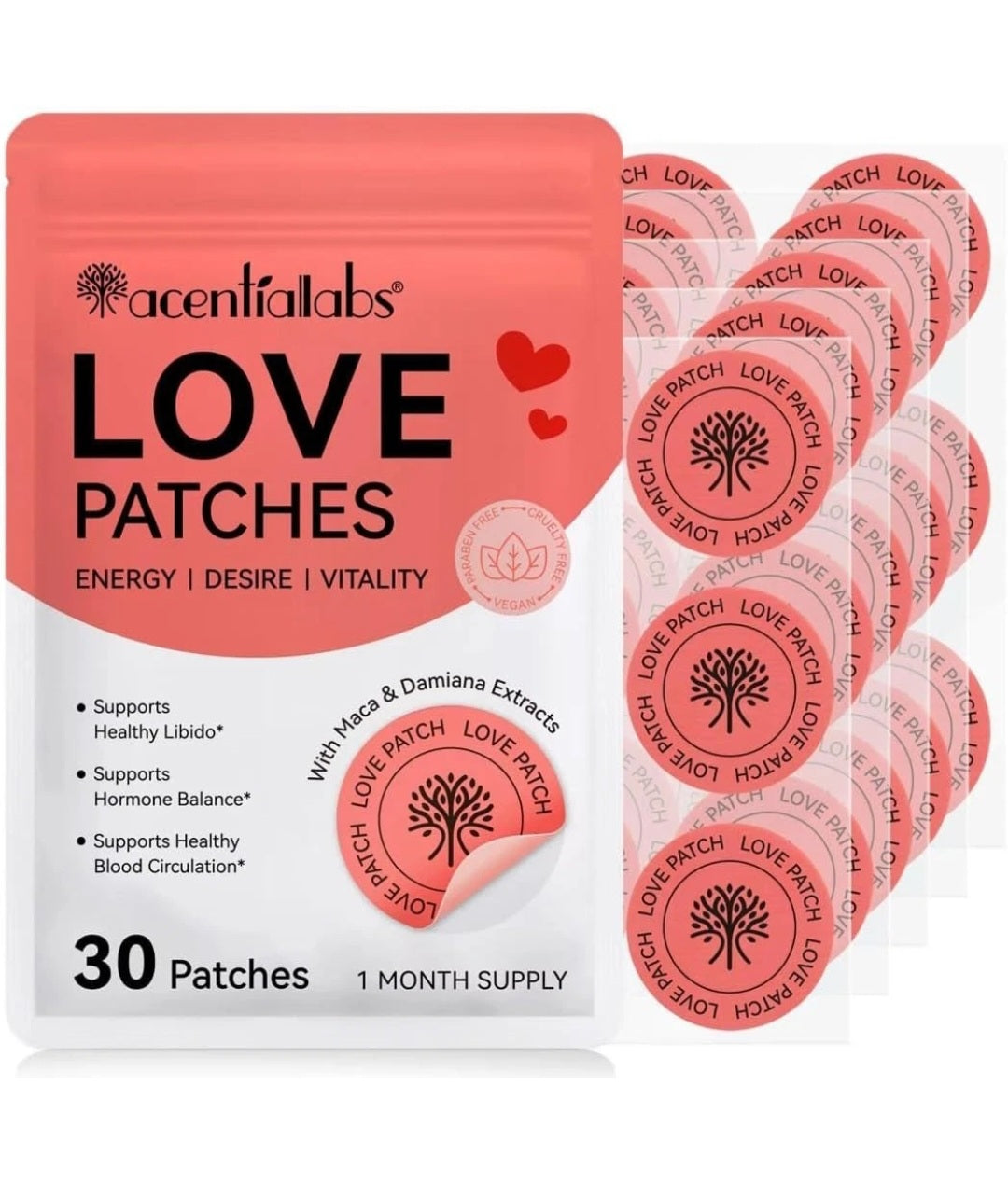 Vitality Patches – Desire & Vitality Support