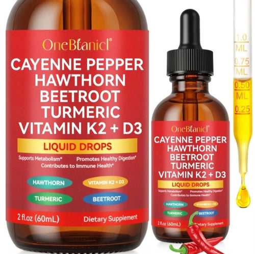 Cayenne & Hawthorn Drops – Heart & Circulation Support