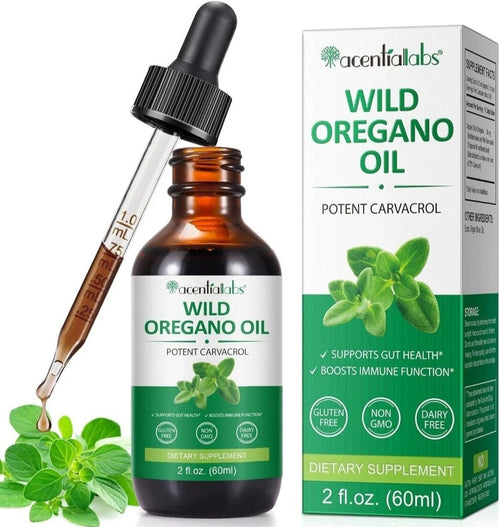 Wild Oregano Oil Drops – Immune & Gut Support