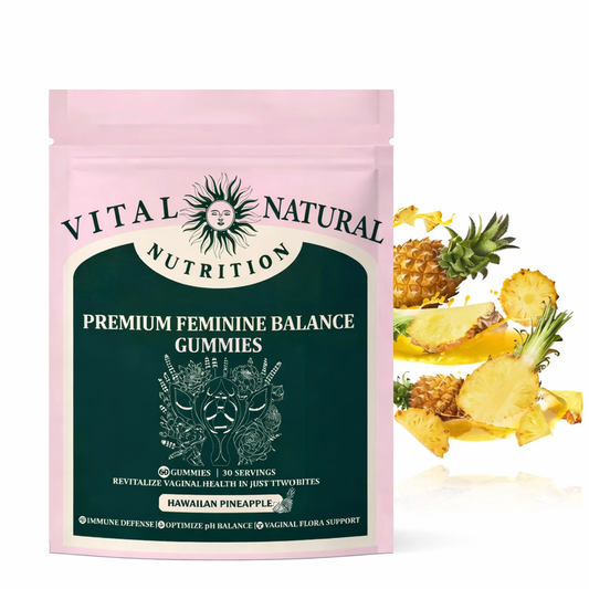 Premium Feminine Balance Gummies | Women's Probiotic & Vaginal Flora Support