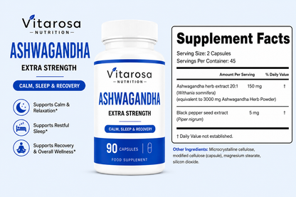 Ashwagandha High Strength 90 Capsules